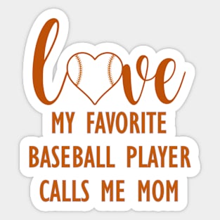 Baseball mom Sticker